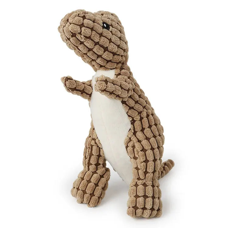 Jucărie Câini Dinozaur din Pluș cu Squeaker Lavabilă | Animalique