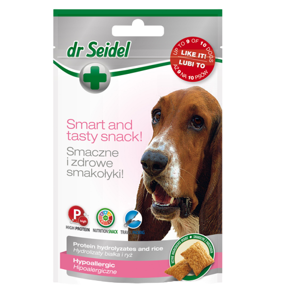 Dr. Seidel Recompense Câini Hipoalergenice cu Ingrediente Hidrolizate 90g