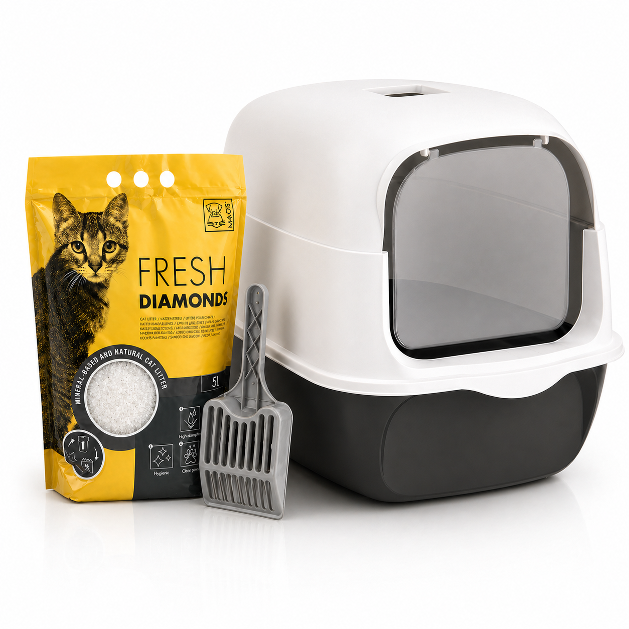 Kit Complet Pentru Litiera Pisicii Tale