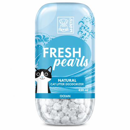 Perle Odorizante Litieră Pisici Antibacteriene 450ml | M-Pets Fresh Pearls