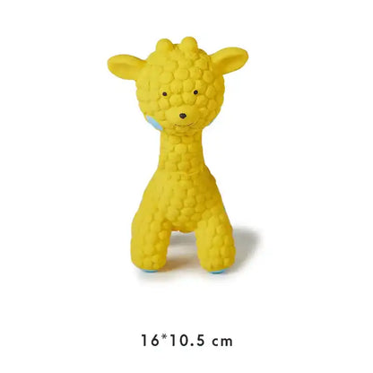 Girafă din cauciuc pentru animale