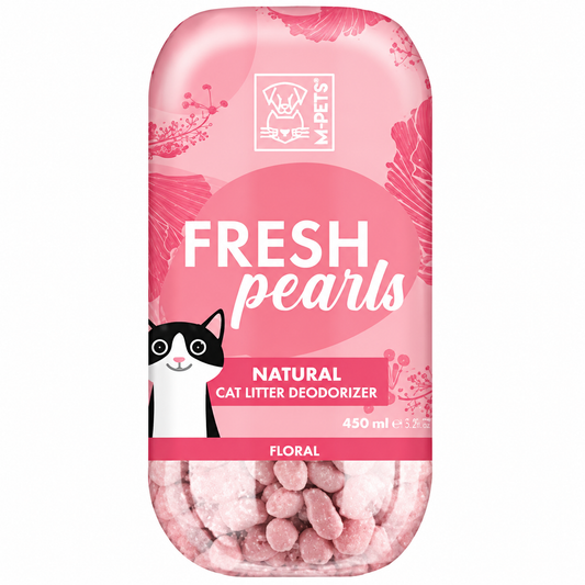 Perle Odorizante Litieră Pisici Antibacteriene 450ml | M-Pets Fresh Pearls