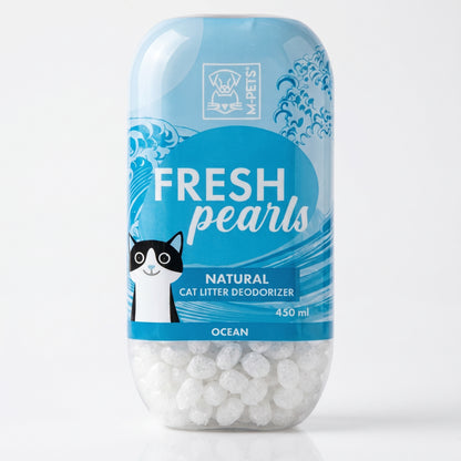 Perle Odorizante Litieră Pisici Antibacteriene 450ml | M-Pets Fresh Pearls