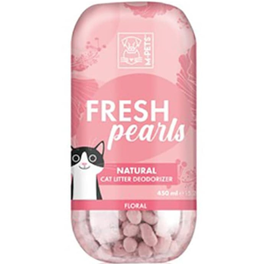 Perle Odorizante Litieră Pisici Antibacteriene 450ml | M-Pets Fresh Pearls